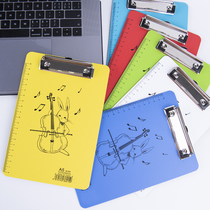 FOLDER PLATE a4 BASE PLATE POINT VEGETABLE CLIP Binder Writing Plate Clip Metal Iron Grip Paper Fixed Bill Clip a5 Data clip