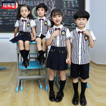 Primary school uniforms summer suits for boys and girls British Academy style graduation class uniforms for children new kindergarten uniforms