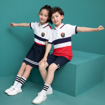 Primary school uniforms summer new British Academy style class uniforms childrens sixty-one graduation uniforms kindergarten uniforms