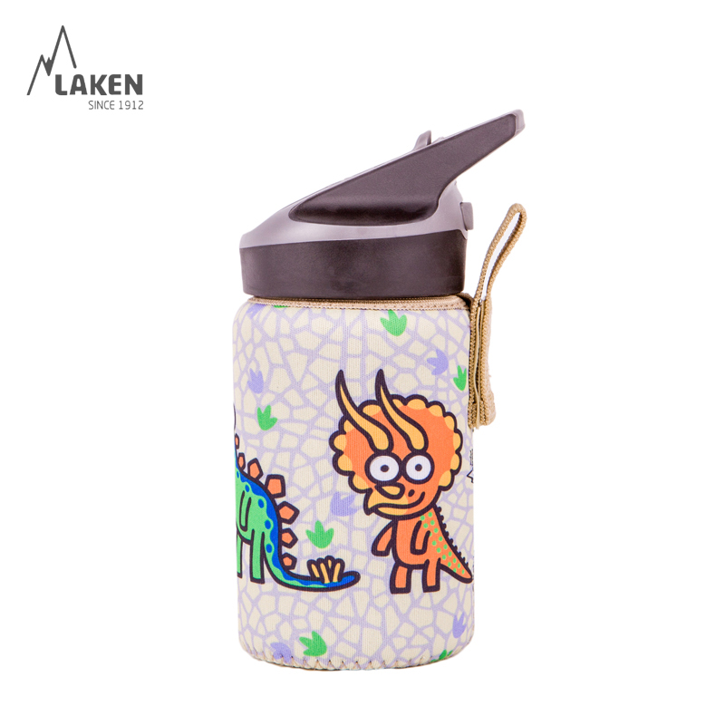 LAKEN拉肯不锈钢便携宝宝保温杯西班牙进口吸管儿童可爱水杯0.35L