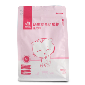 围裙猫猫粮500g幼猫通用型天然粮低盐美毛去毛球试吃装包邮1斤