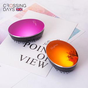 英国CROSSINGDAYS正品便携按摩顺发tt梳王妃梳子女细齿防打结梳子