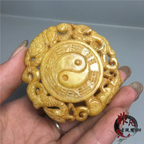 Boutique anti-Ming and Qing Han antiques Jade old Jade four gods beast gossip evil jade pendant pendant old objects