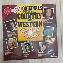 20 Songs country Masters collection johnny cash and other country and western vinyl record LP