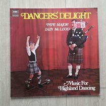Bagpipe dancers dellght pipe major iain mc leod vinyl LP
