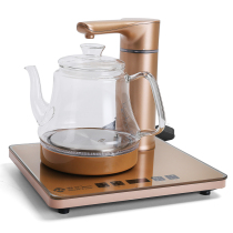 Automatic water electric tea stove Electric stove Tea making Kung Fu tea set Tea tray accessories Glass kettle