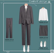 Lady Suit Suit Autumn College Student Interview Positive Dress Civil Servant Clothing Court Workwear Jacket Career Suit