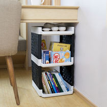 Special office under the table storage artifact small plastic rack desktop file multi-layer storage rack coffee table