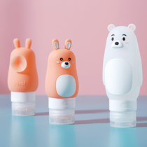 Travel Sub-Bottling Bottle Silicone Gel Small Bottle Cosmetic Skin Care Products Small Sample Portable Shampoo body lotion Lotion Dispensing