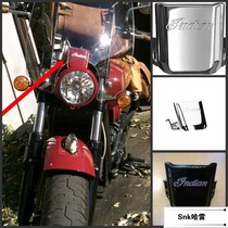 Indian original Scout with front Chrome decorative cover light cavalry car head black decorative cover