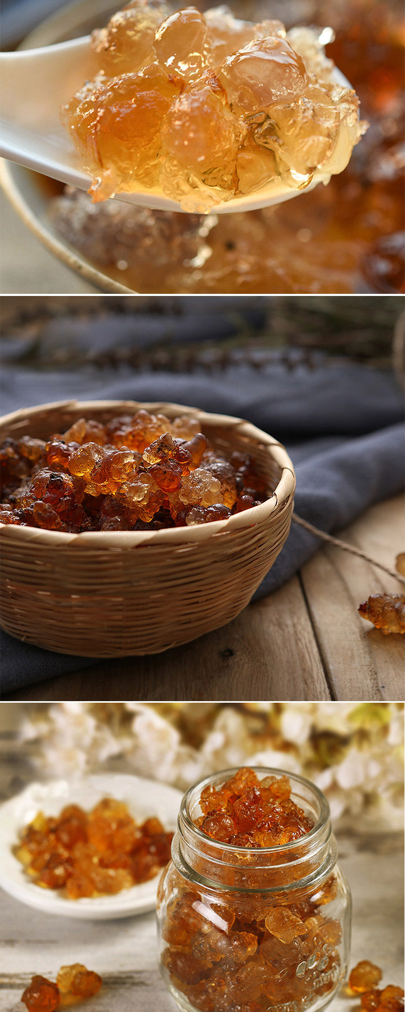 菇菇|玉苍山野生桃胶 150g*1罐