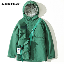 Charge clothes female Tide brand fried street size two-piece set three-in-one South Korea outdoor detachable into Tibet tourism