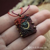 Tree notebook pendant each unique and picture may be slightly different necklace