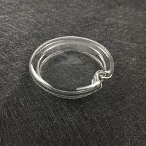 Round cup lid Universal glass Teapot lid Ceramic Teacup Dustproof Porcelain cup Cup Transparent coffee cup accessories w