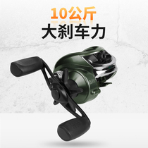 Water drop wheel all-metal fishing wheel Road sub-micro material spinning wheel fishing wheel long drop fishing accessories small wheel brake