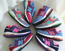 Large foot warm vitality full of N word retro running shoes ladies genuine leather breathable mesh surface sports casual shoes damping