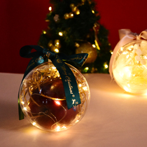 Valentines Day gift box transparent crystal ball goddess festival lipstick birthday gift creative high-end gift packaging