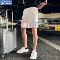 Summer shorts mens casual loose thin five-point pants