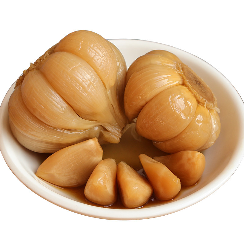 四川咸蒜头下粥小菜腌制大蒜糖醋蒜火锅腌蒜头咸味泡菜下饭菜农家