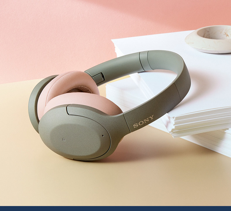 sony索尼whh910n头戴式无线蓝牙耳机跑步运动双耳降噪游戏耳麦