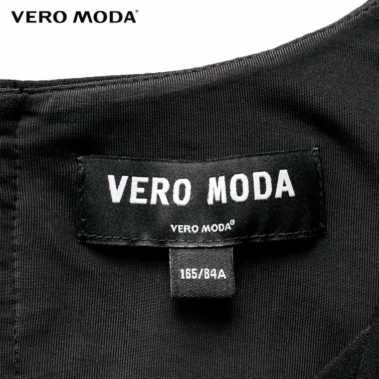 5折Vero Moda弹力面料修身版型小扣袖连衣裙|31527A108