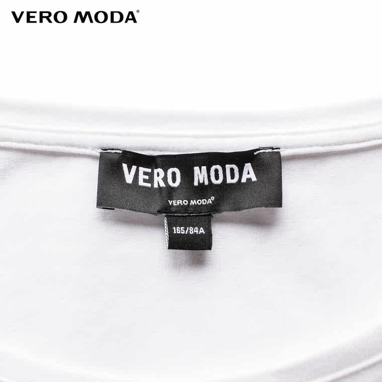 Vero Moda舒适棉弹时尚印花修身版型T恤|315201200