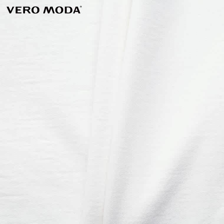 Vero Moda字母贴布图案蕾丝蝙蝠短袖T恤|315201192