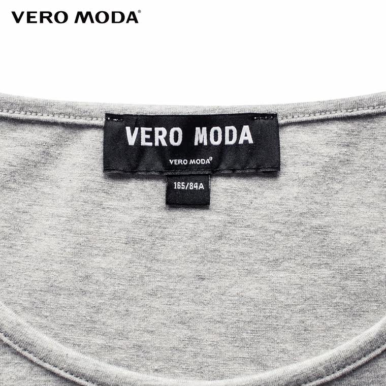 Vero Moda字母印花设计修身版型T恤|315201182
