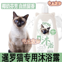 Thai Siamese cat special cat mug body lotion to kill mites bacteria except flea to flea bathing pet supplies full set