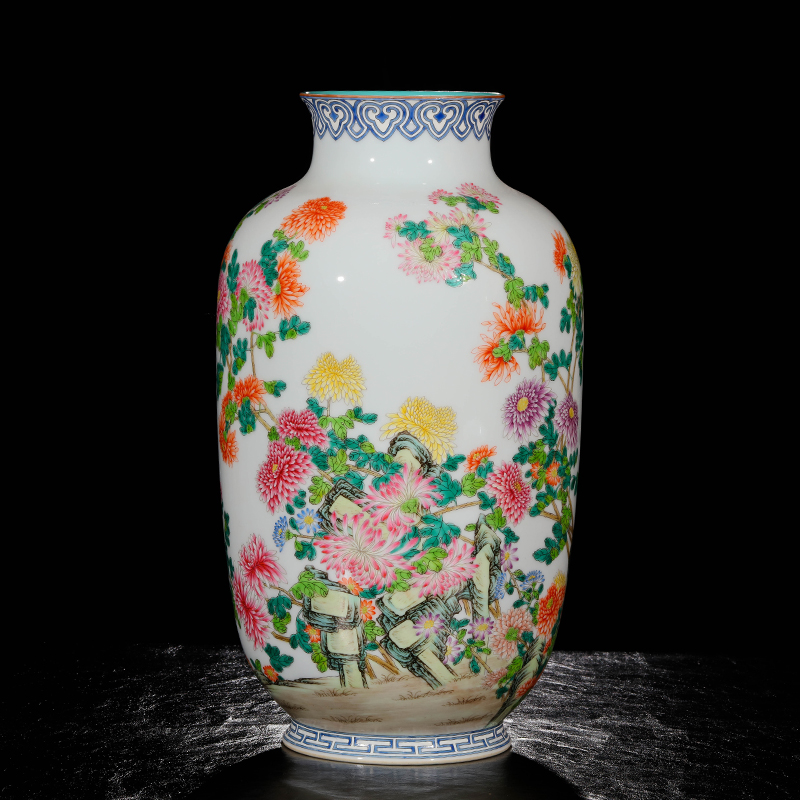 Yang Shiqi by palace ceramics quail the lantern type and name