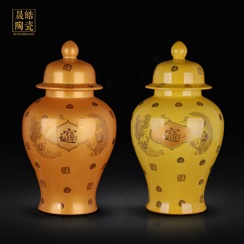 Jingdezhen ceramics vase general can do old ceramic a thriving business opening gifts furnishing articles furnishing articles copy antique