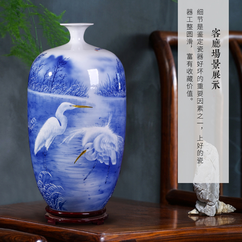 Master hand draw animal zodiac ceramic vases, jingdezhen ceramics decoration craft gift collection furnishing articles