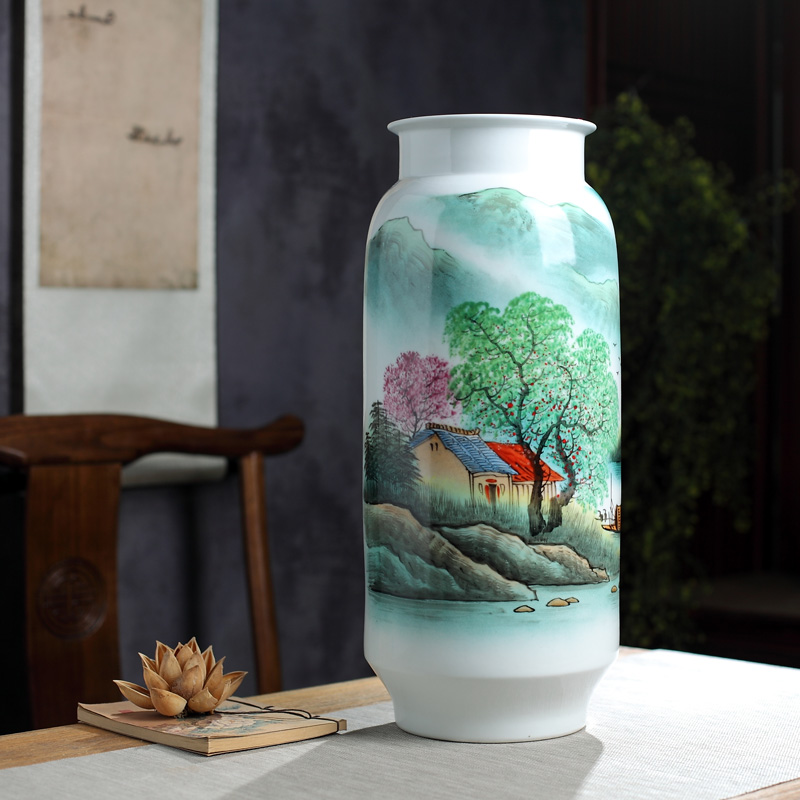 The Master of jingdezhen hand - made ceramics vase furnishing articles furnishing articles collection of home sitting room adornment handicraft ceramics