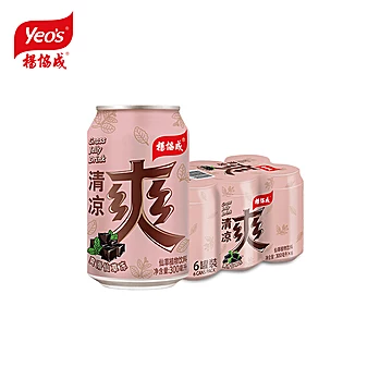 【杨协成】清凉爽仙草冻凉茶饮料6罐[5元优惠券]-寻折猪