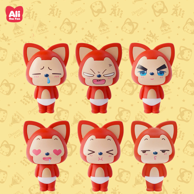 阿狸表情系列2代盒蛋迷你公仔手办动漫周边摆件生日礼物娃娃盲盒
