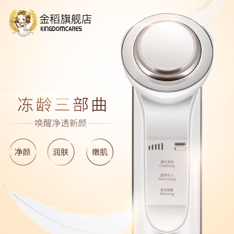 golden rice beauty apparatus facial facial beauty apparatus micro current massage apparatus electronic essence lifting export importing apparatus