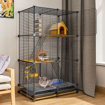 Dragon Cat Cage Home Special Cage Cabinet Raised Rabbits mansion Longcat Cat Honey Bag dedicated encrypted villa Extra Large