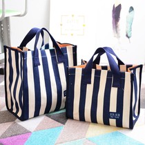 The handbag is sturdy and durable and convenient for bag hand canvas fashion out shopping bag carrying bag large capacity to buy food