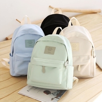 Double Shoulder Backpack Woman Light Bag Day Series Little Fresher Double Shoulder Bag Early Medium-high School Students Light Minimalist Backpack