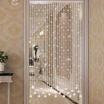 Door to door hanging curtain crystal door curtain Curtain Living-room Partition curtain Hyun Guan Screen Home Decorative Bead Curtain free of punch