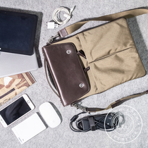 LeWhisper business commuter nylon computer storage bag A4 file bag shoulder crossbody 14 inch 15 inch 16 inch