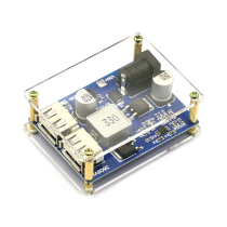 DC-DC step-down module 5A power module 24v 12V to 5V power converter Super LM2596S housing