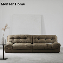 MonsenHome Multiman Clouds Sofa Down Soft Cloth Art Modern Minimalist Designer Net Red Straight Row Sofa