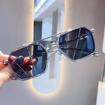 Light sensitive discoloration glasses nearsightedness mens wave ruffleyed blue light radiation-resistant flat mirror female eye protection can be equipped with degrees