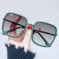 2022 new polarized sunglasses round face large face sunglasses female Xia Han version tide anti-UV fashion light-coloured glasses