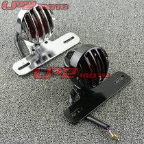 Applicable to cruise XL883 Prince car Iron Horse Sand racing modified retro rear license plate frame light rear tail light