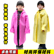Childrens raincoat cute Korean fashion Children Baby boy girl student raincoat poncho environmentally tasteless