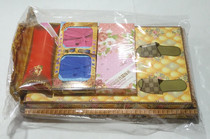 Qingming Festival of the seventh day luxury bed suit with large bed long pillow quilt sleepy slippers