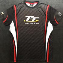Isle of Man tt Round Island motorcycle racing T-shirt cultural shirt motorcycle riding short sleeve car fan breathable quick dry locomotive T-shirt