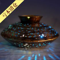 Indian fashion imported metal candle cover Southeast Asia hollow retro style cafe bar romantic home decoration